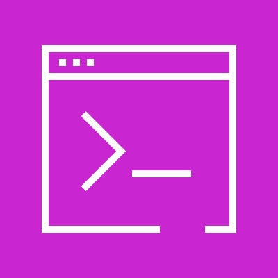 AWS Command Line Interface icon in SVG and PNG formats